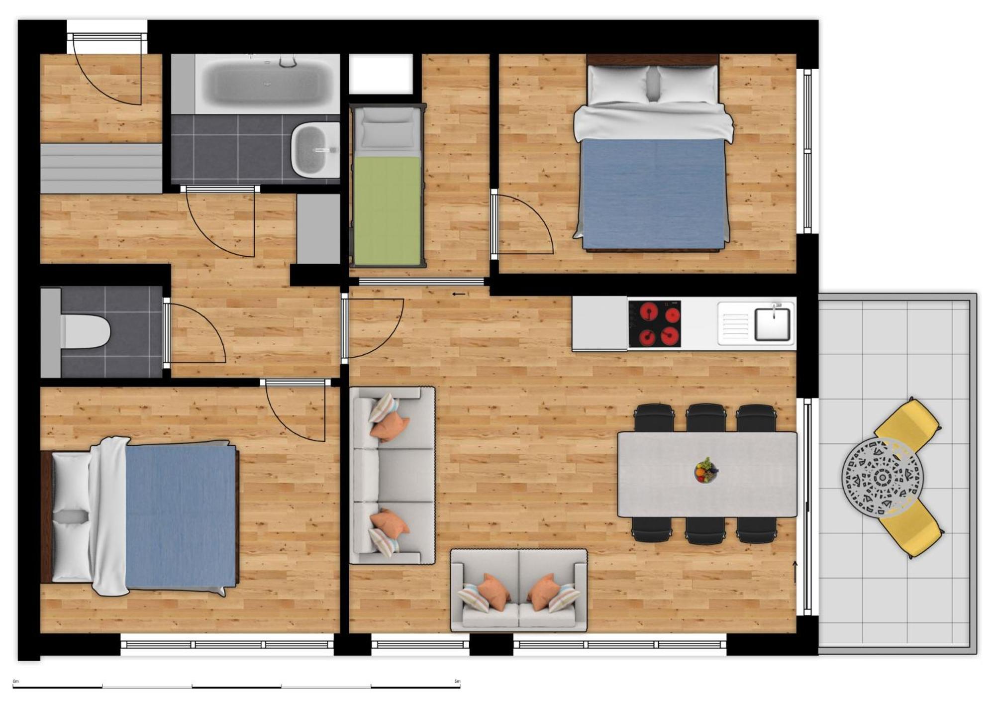 Holiday Suites Westende - Middelkerke Zimmer foto